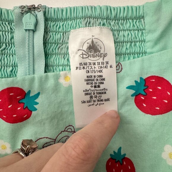 Disney Pixar Lotso Strawberries 🍓 Dress for Woman – Toy Story 3 Size 3X - Picture 3 of 4
